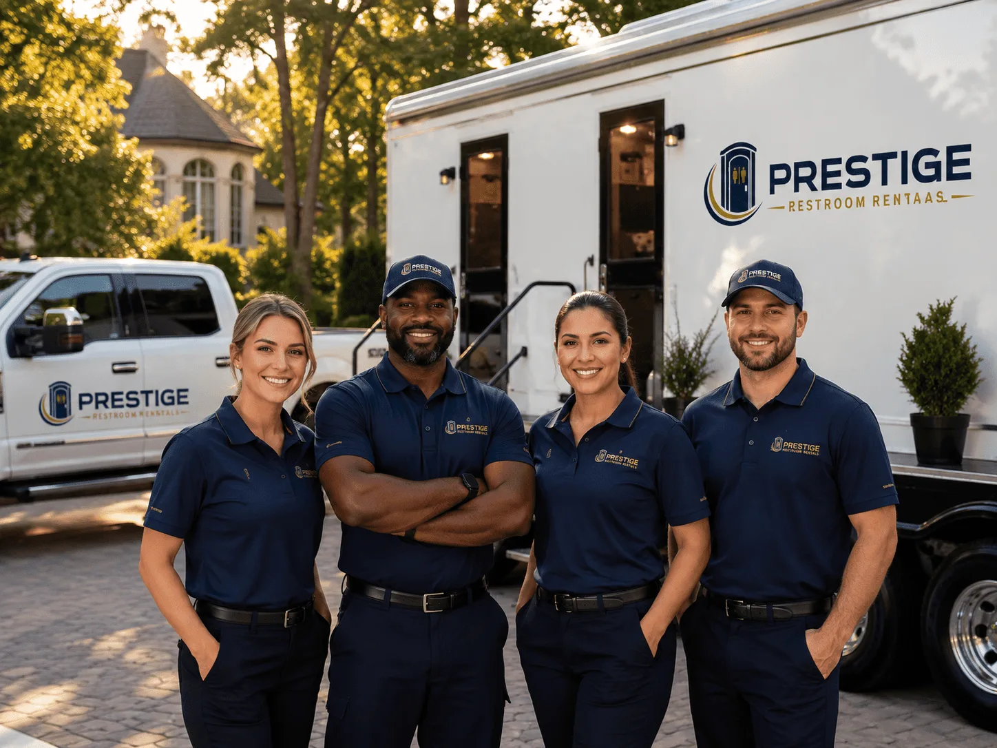 Trusted Luxury Portable Restrooms company in Mchenry, MS